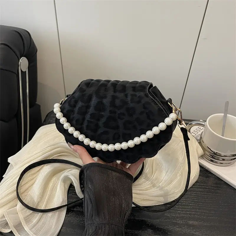 Women's Pearl Embellished Shoulder Bag 2025 Autumn - Image 8