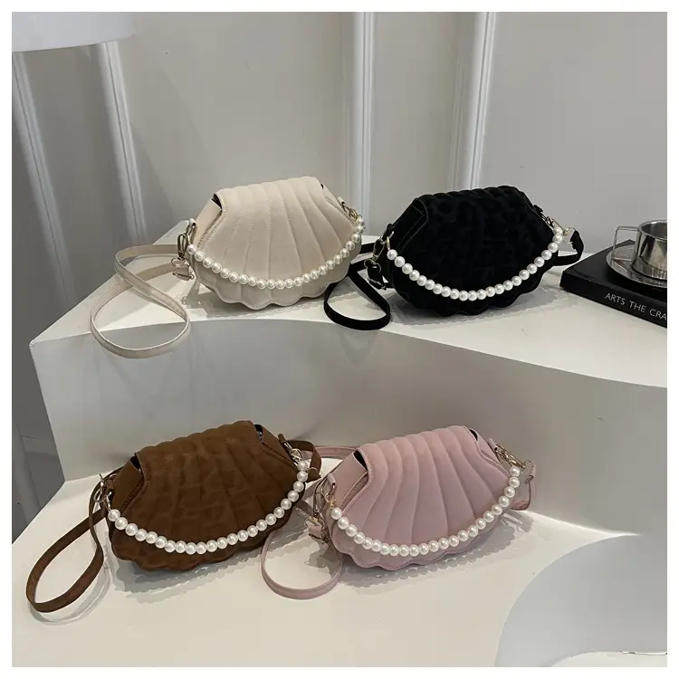 Women's Pearl Embellished Shoulder Bag 2025 Autumn — feature 19