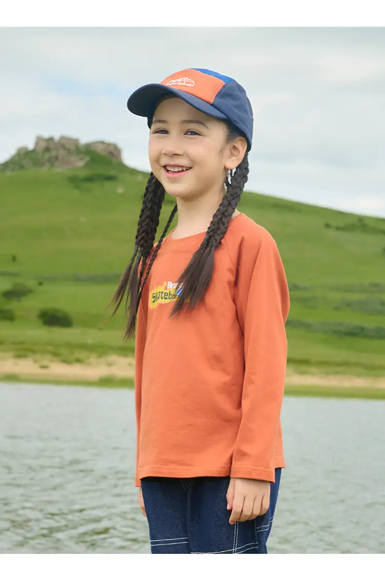 100% Cotton Long Sleeve Kids T-Shirt Boys Girls — feature 21
