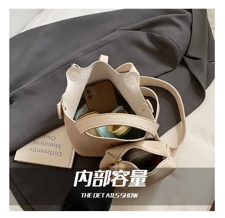 Large Capacity Crossbody Bag Brown Leather 2025 — feature 3