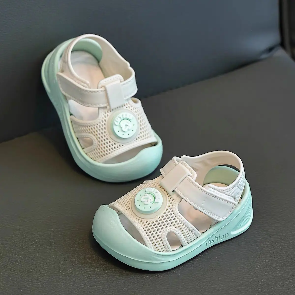 Baby Sandals Non-Slip Summer Closed-Toe Breathable