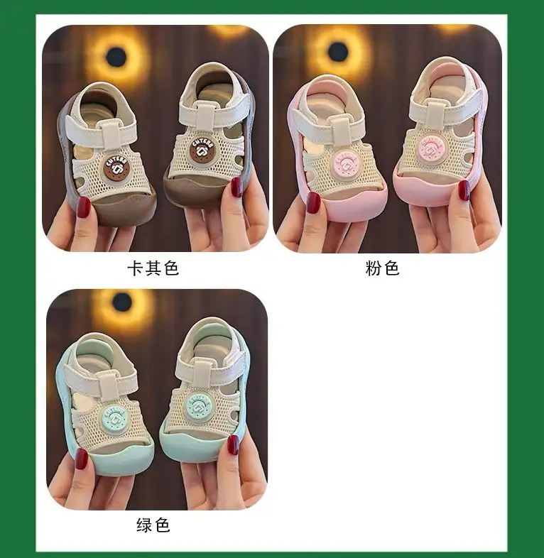 Baby Sandals Non-Slip Summer Closed-Toe Breathable — feature 6