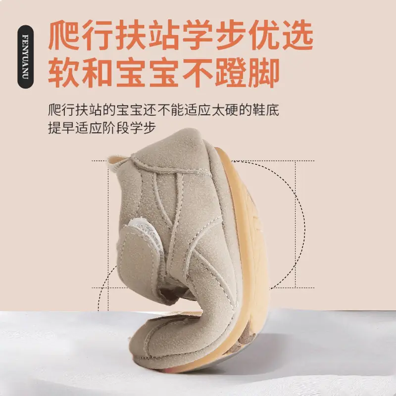 Newborn Baby Shoes Soft Sole 6-12 Months