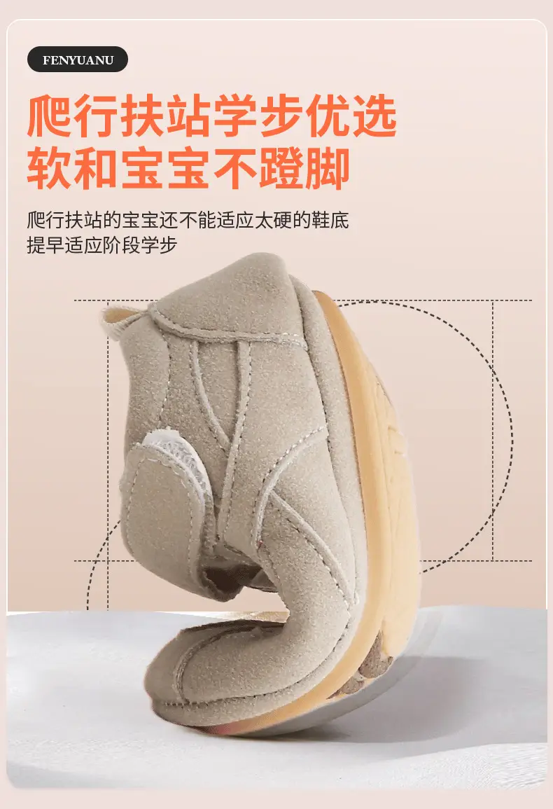 Newborn Baby Shoes Soft Sole 6-12 Months — feature 17
