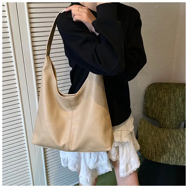 2025 Trendy Brown Leather Tote Bag for Women — feature 14