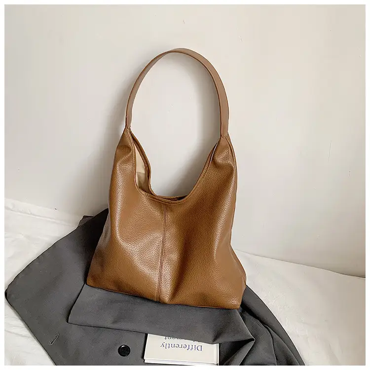 2025 Trendy Brown Leather Tote Bag for Women — feature 30