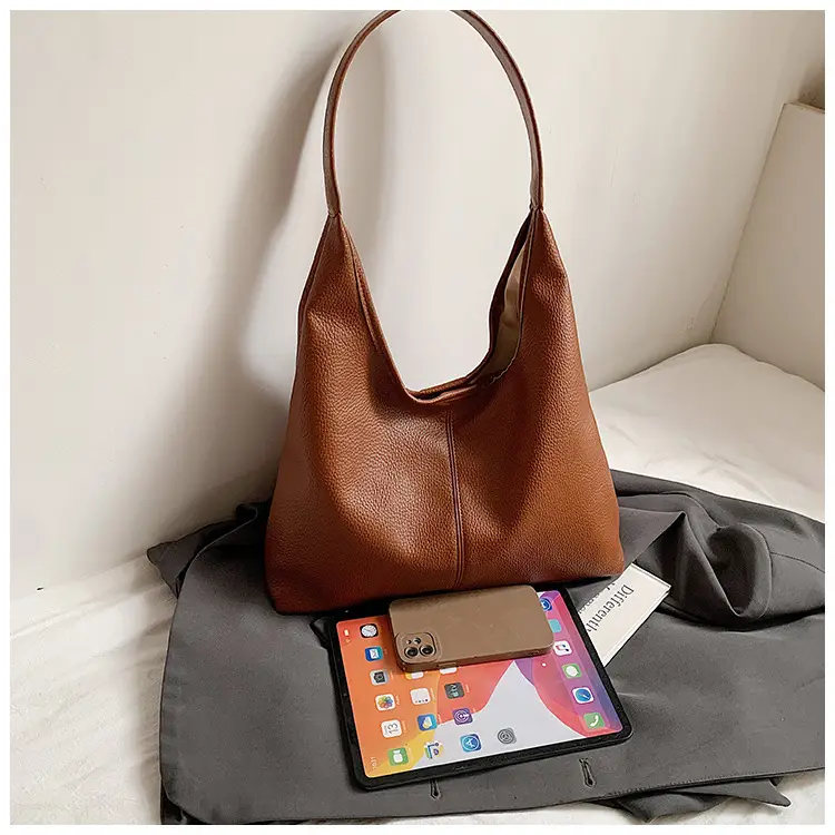 2025 Trendy Brown Leather Tote Bag for Women — feature 8