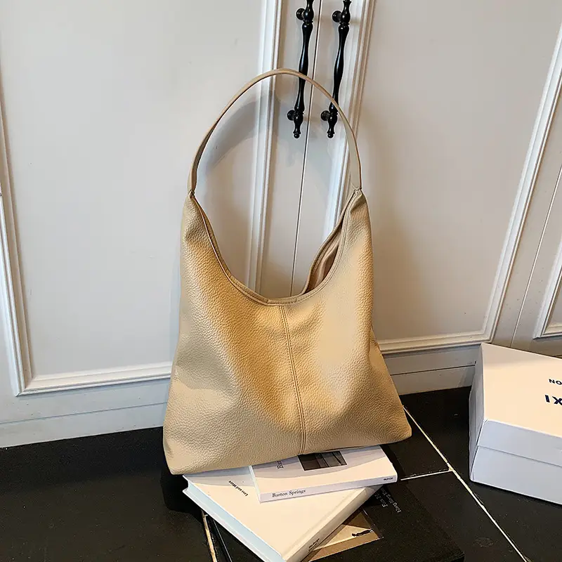 2025 Trendy Brown Leather Tote Bag for Women - Image 4