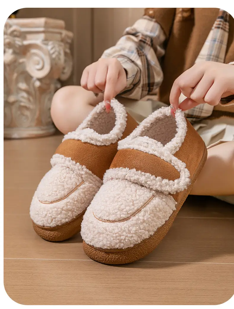 Winter Warm Plush Slippers for Couples Winter Indoor — feature 18