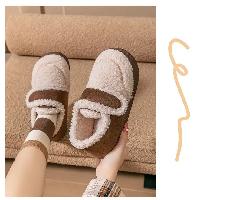 Winter Warm Plush Slippers for Couples Winter Indoor — feature 19