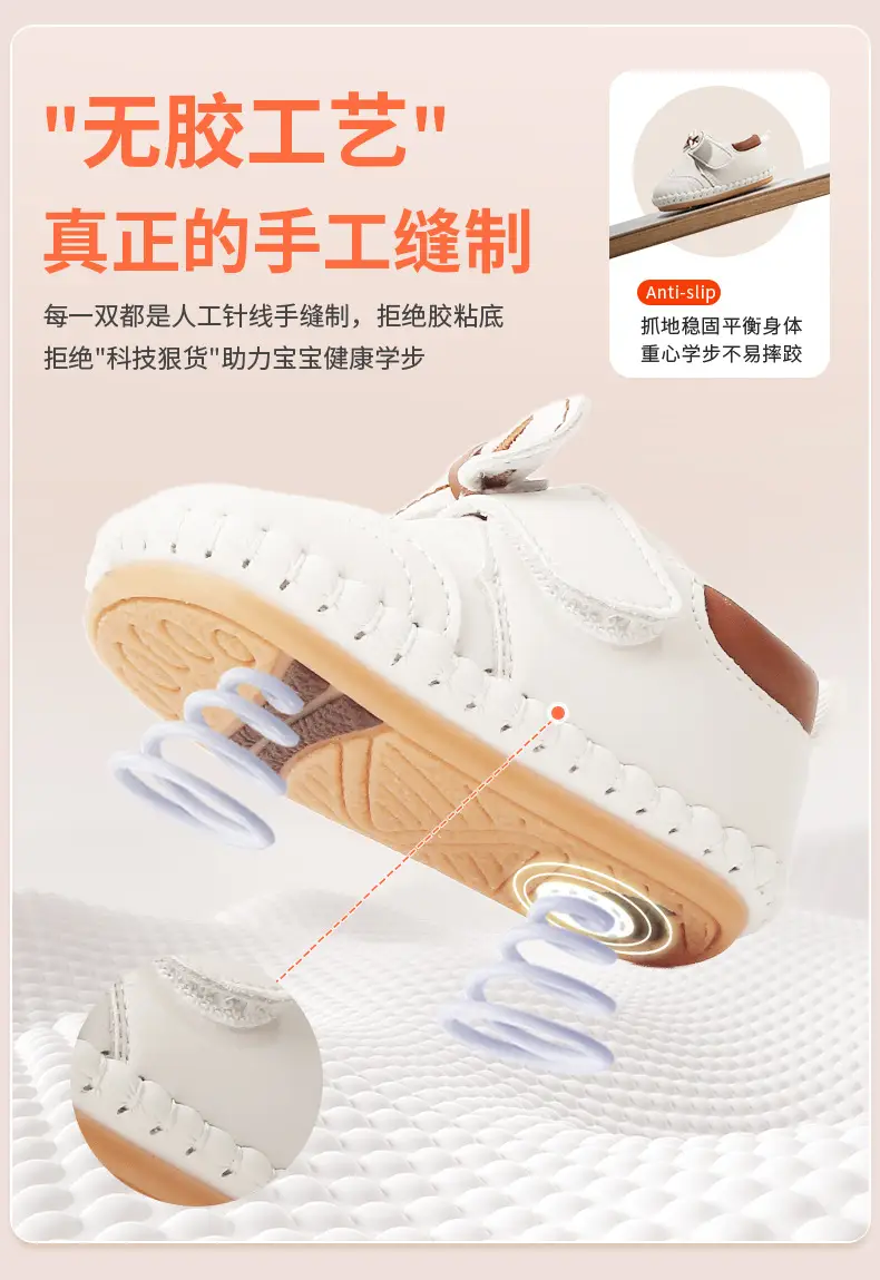 New Baby Shoes Princess Style Soft Sole Baby Toddler Shoes for Girls 6-8-12 Months Infant Girls Spring & Fall Style — feature 16
