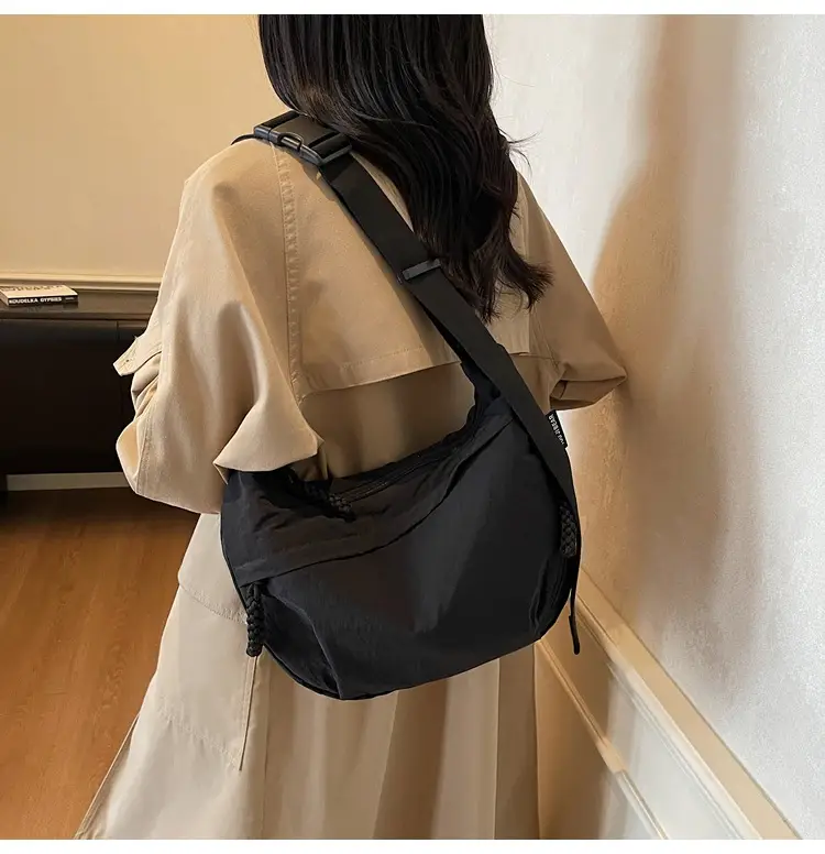 2026 Women's Black Crossbody Bag with Adjustable Strap — feature 27