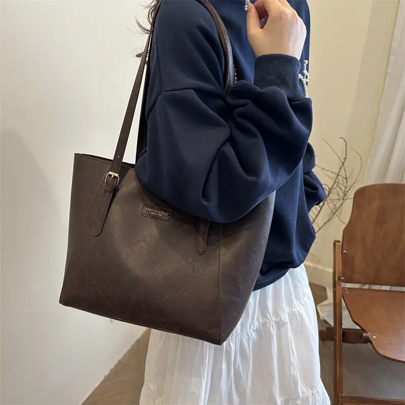 Black Korean Style Shoulder Bag for Women 2025 - Image 6