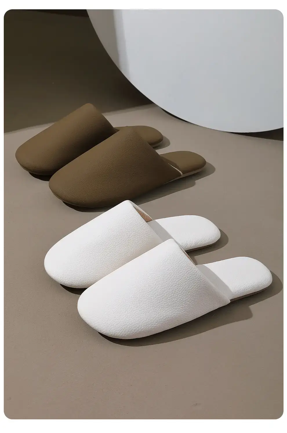 Japanese-Style White Cotton Slippers for Women Winter Warm Non-Slip — feature 38
