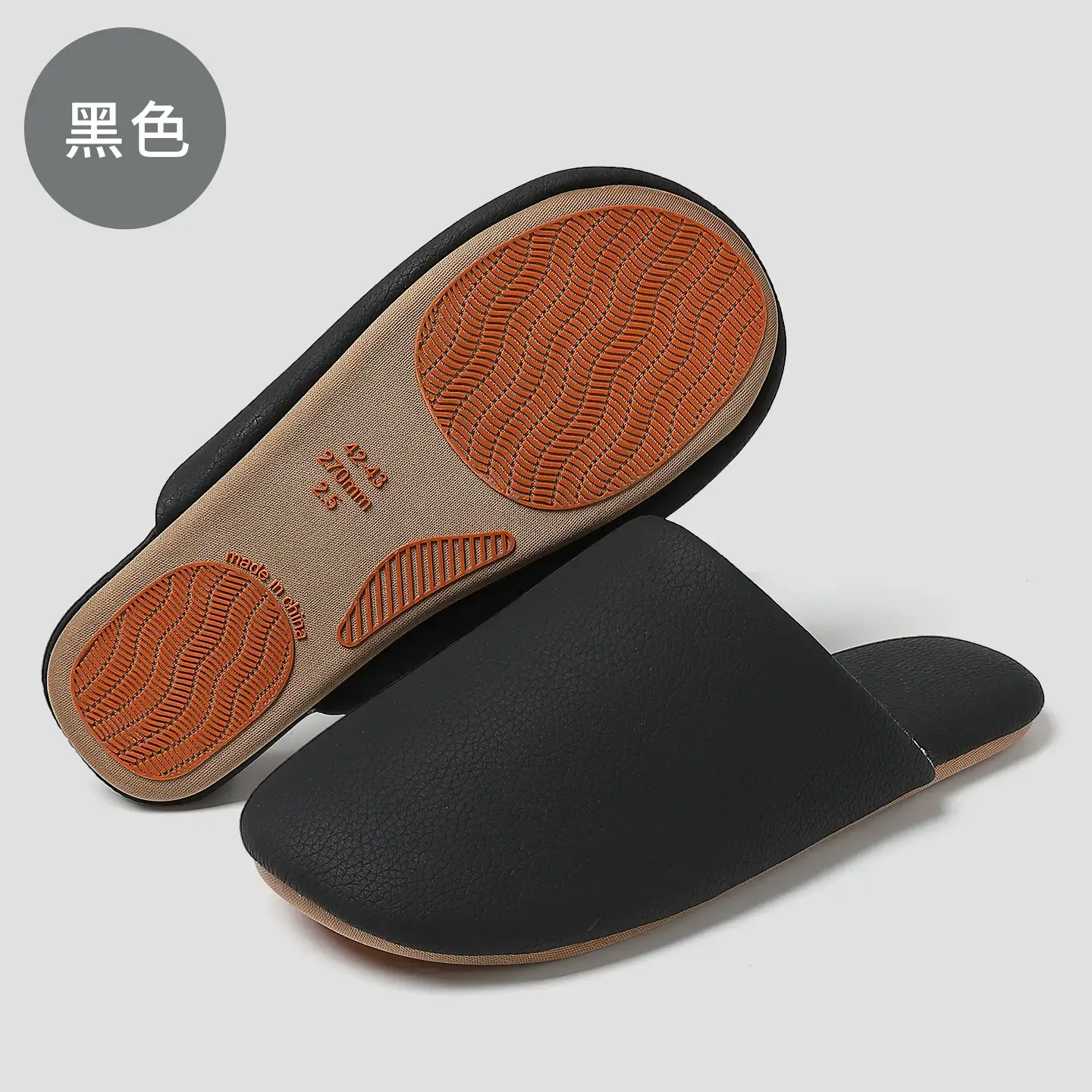 Japanese-Style White Cotton Slippers for Women Winter Warm Non-Slip - Image 3