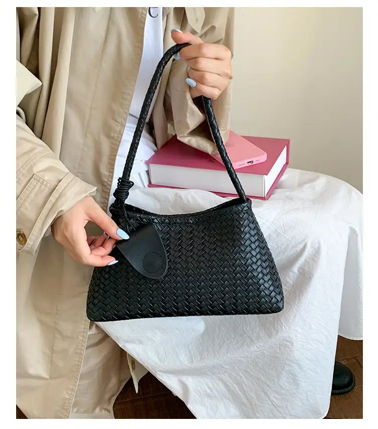 Women's Cross-Brown Woven Shoulder Bag 2025 — feature 25