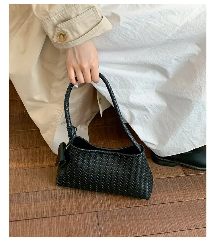 Women's Cross-Brown Woven Shoulder Bag 2025 — feature 26