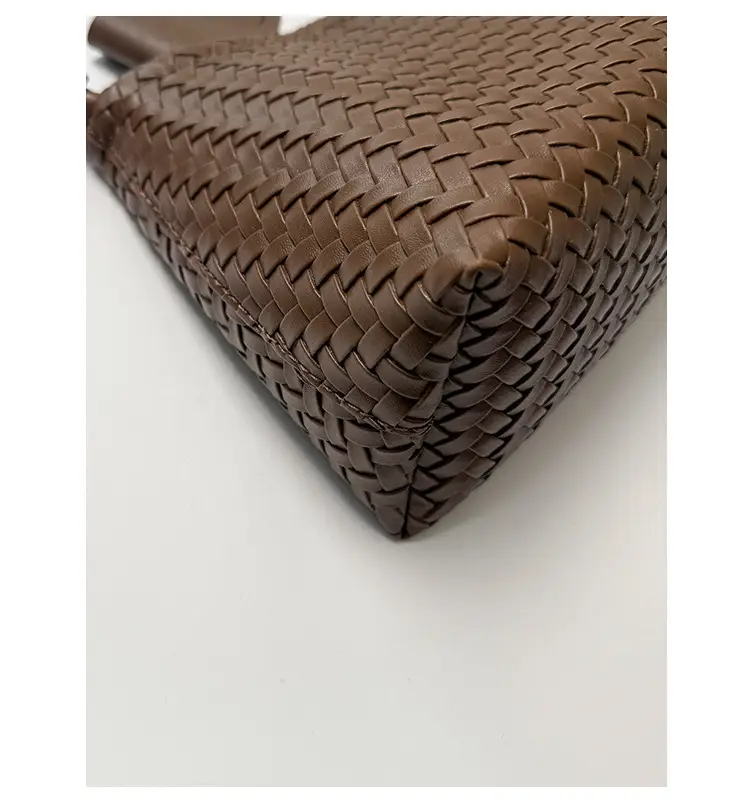 Women's Cross-Brown Woven Shoulder Bag 2025 — feature 42