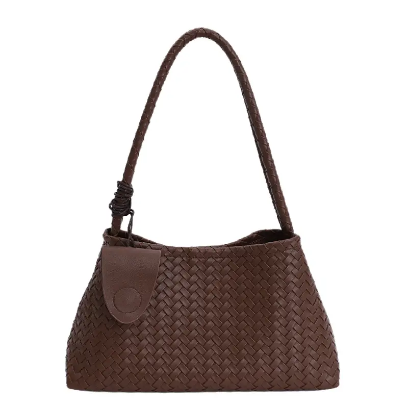 Women's Cross-Brown Woven Shoulder Bag 2025 - Image 2