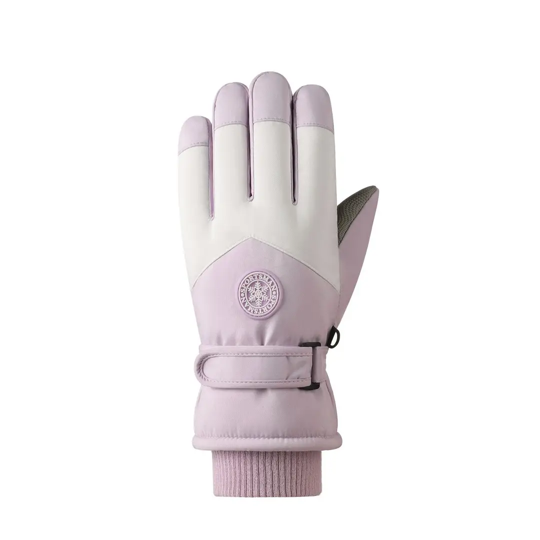 Ski Gloves for Men and Women, Fleece-Lined, Warm, Outdoor Cycling, Mountaineering, Thickened, Waterproof, Windproof, Cold-Proof, Touchscreen-Compatible, in Stock - Image 19