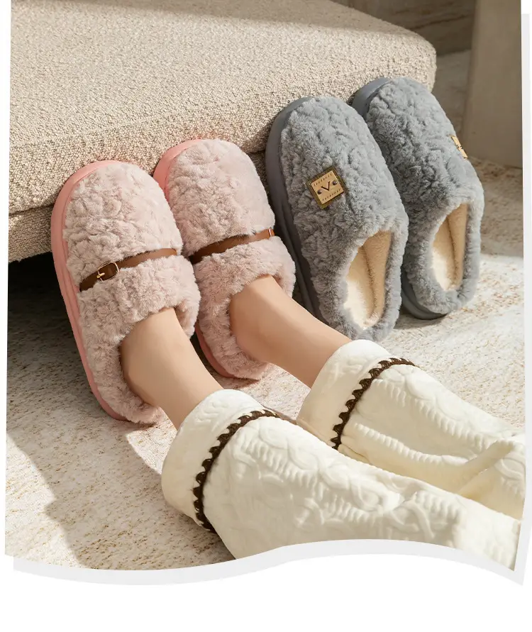 Fleece Lined Winter Slippers for Men & Women — feature 13