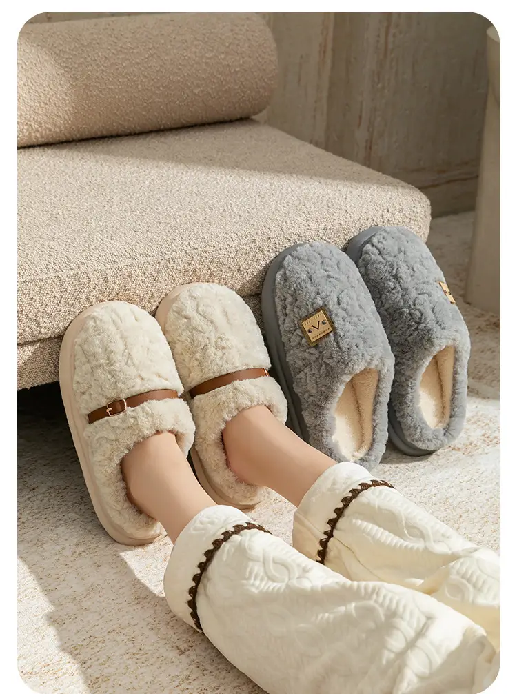 Fleece Lined Winter Slippers for Men & Women — feature 18