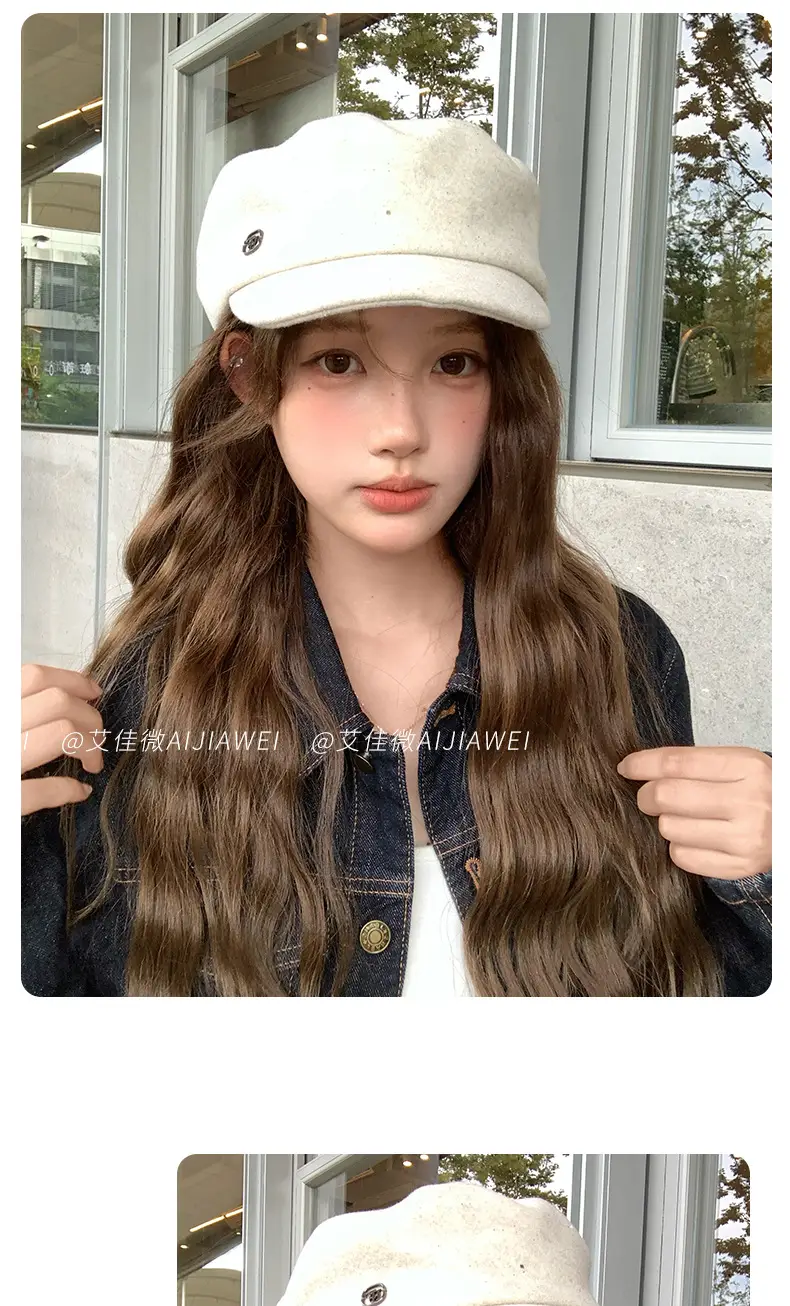 2025 Women Woolen Japanese Style Duckbill Hat 5.5cm — feature 9