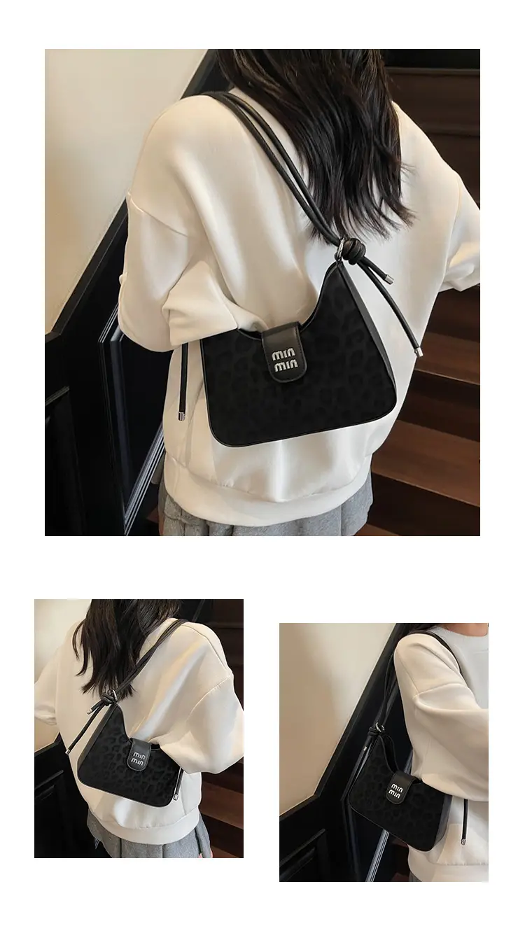 Women Crossbody Bag Brown PU Leather 2026 New — feature 11