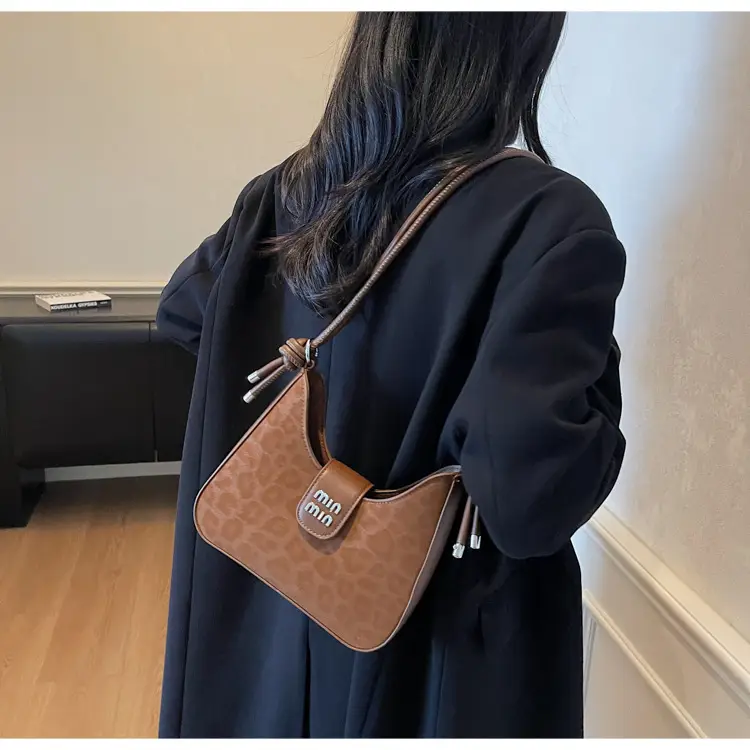 Women Crossbody Bag Brown PU Leather 2026 New — feature 13