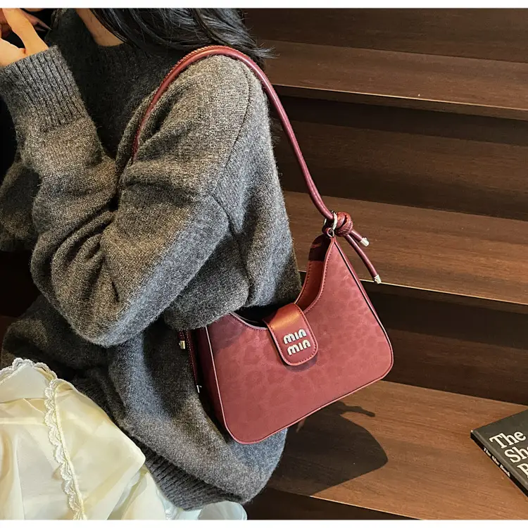 Women Crossbody Bag Brown PU Leather 2026 New — feature 21