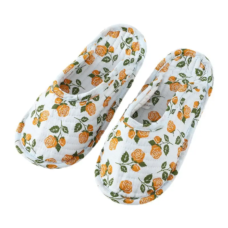 Summer Climbing Mat Special Slippers, Cotton Cloth Silent Four-Season Breathable Shoe Covers, Adult Indoor Cloth-Soled Toe-Cap Slippers - Image 23