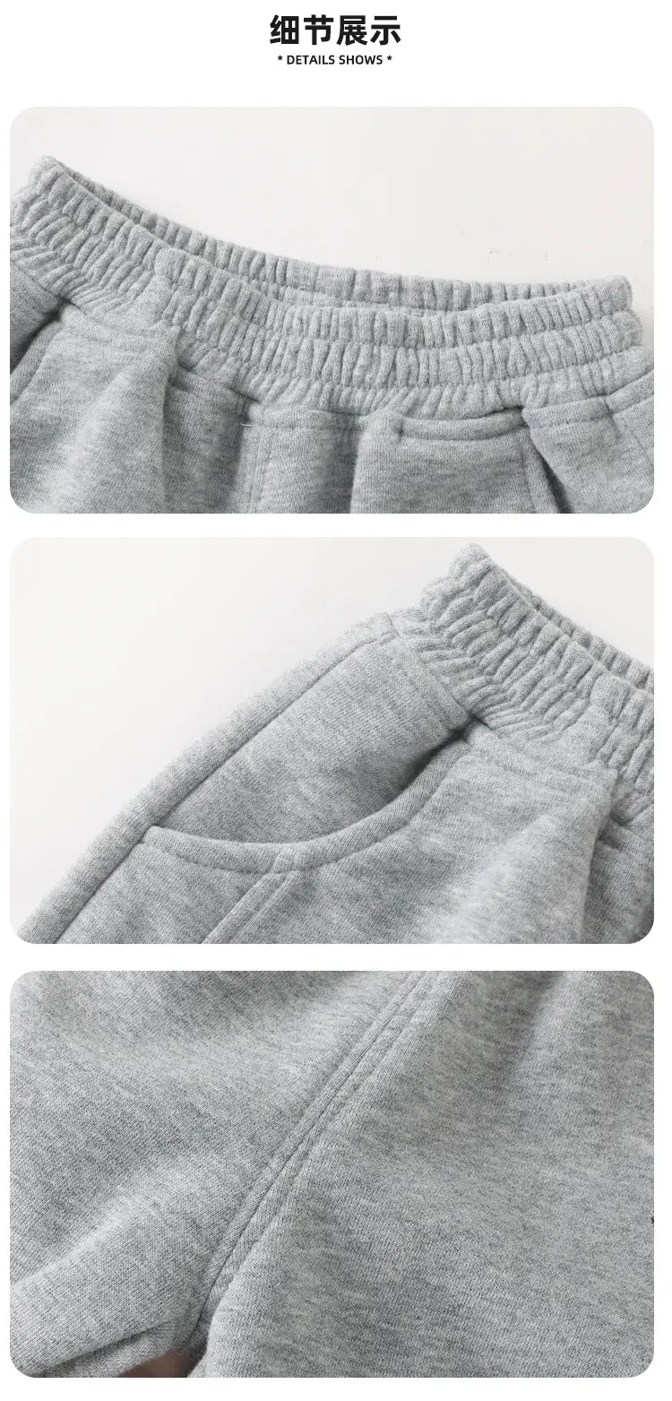 Kaka Panda Boys Sweatpants Set Navy Blue Spring Outfit — feature 9