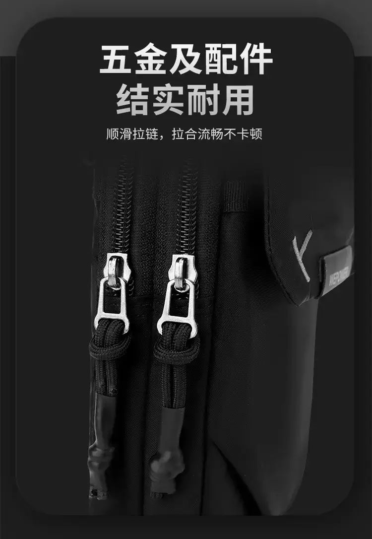 Wepower Black Casual Shoulder Bag Japanese Style — feature 12