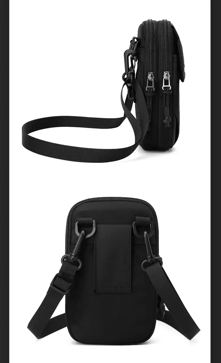 Wepower Black Casual Shoulder Bag Japanese Style — feature 26