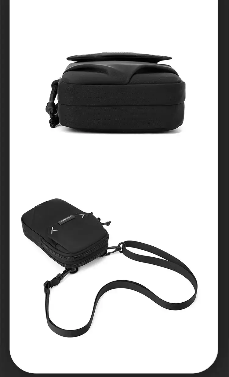 Wepower Black Casual Shoulder Bag Japanese Style — feature 27