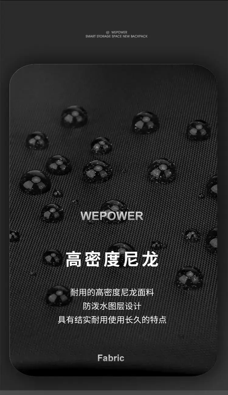 Wepower Black Casual Shoulder Bag Japanese Style — feature 6