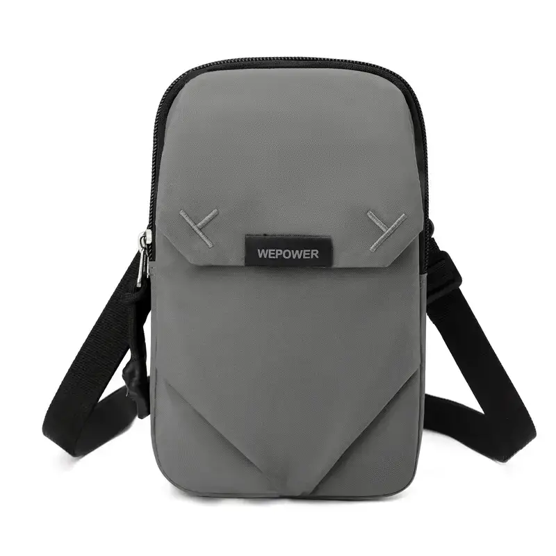 Wepower Black Casual Shoulder Bag Japanese Style - Image 2
