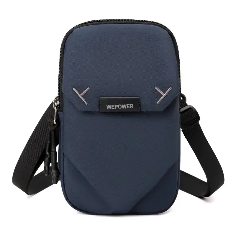Wepower Black Casual Shoulder Bag Japanese Style - Image 3