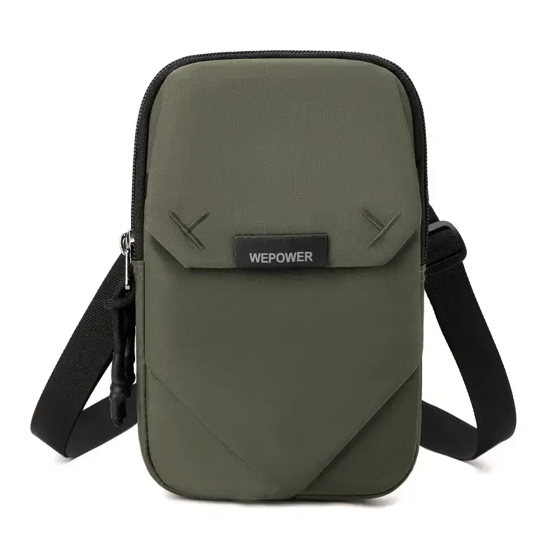 Wepower Black Casual Shoulder Bag Japanese Style - Image 4