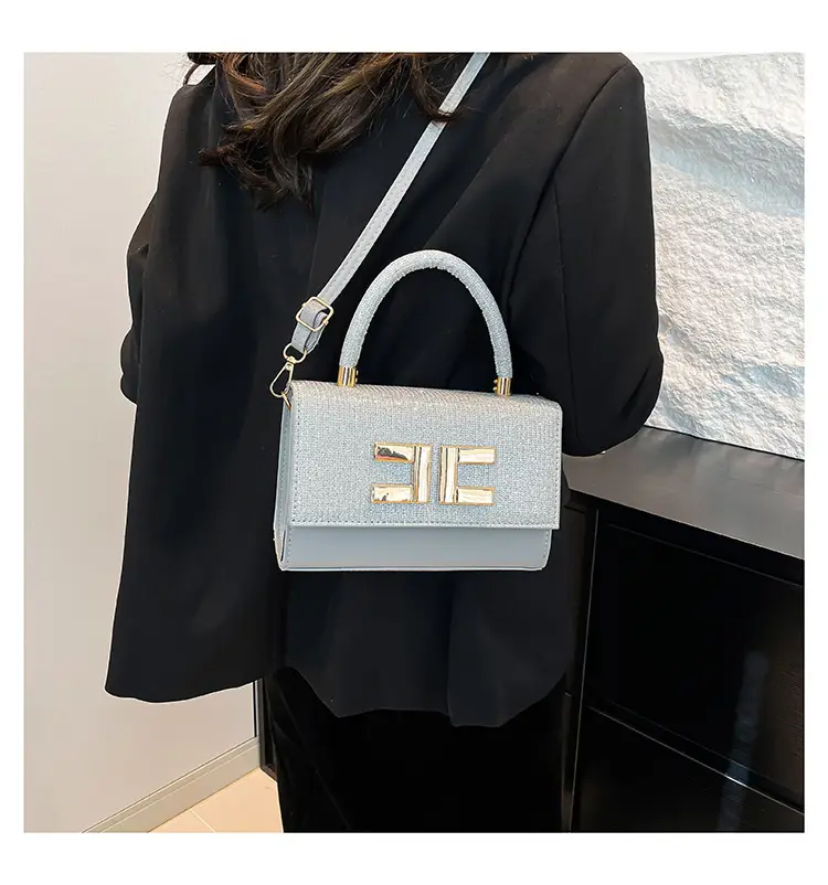 White Embroidered Women's PU Shoulder Bag 2025 — feature 12
