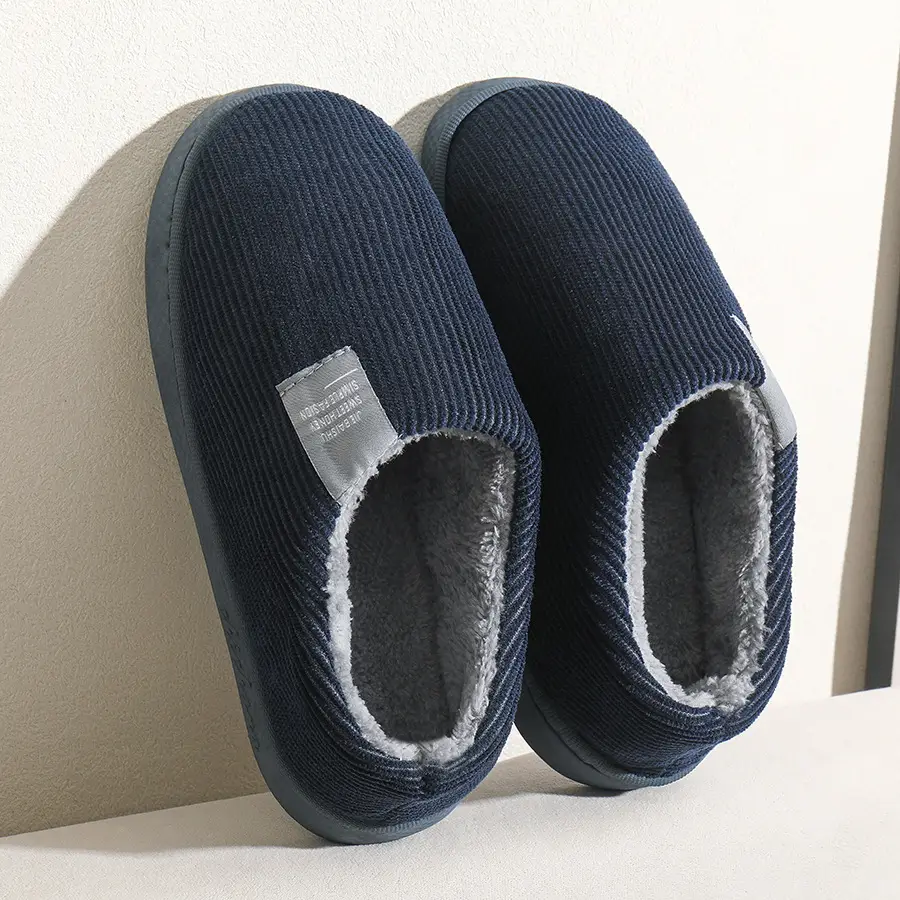 Women Cotton Slippers Warm Anti-Slip Winter Indoor - Image 13