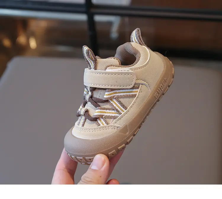 Children's Toddler Shoes Spring & Fall New Beginner Baby Shoes 1-2-3 Years Old Soft Sole Non-Slip Breathable Baby Shoes — feature 17