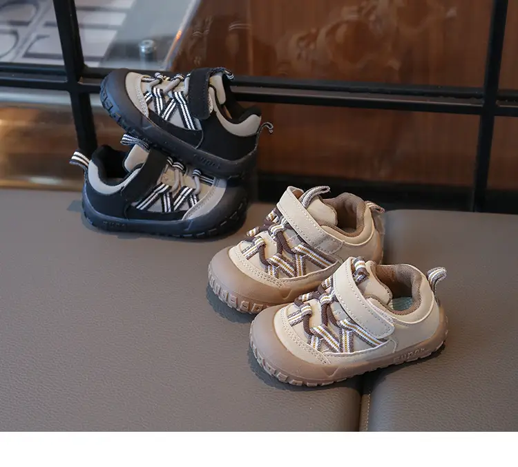 Children's Toddler Shoes Spring & Fall New Beginner Baby Shoes 1-2-3 Years Old Soft Sole Non-Slip Breathable Baby Shoes — feature 8