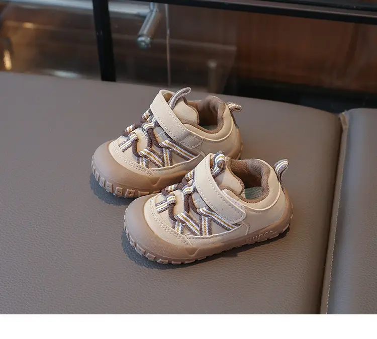 Children's Toddler Shoes Spring & Fall New Beginner Baby Shoes 1-2-3 Years Old Soft Sole Non-Slip Breathable Baby Shoes — feature 9