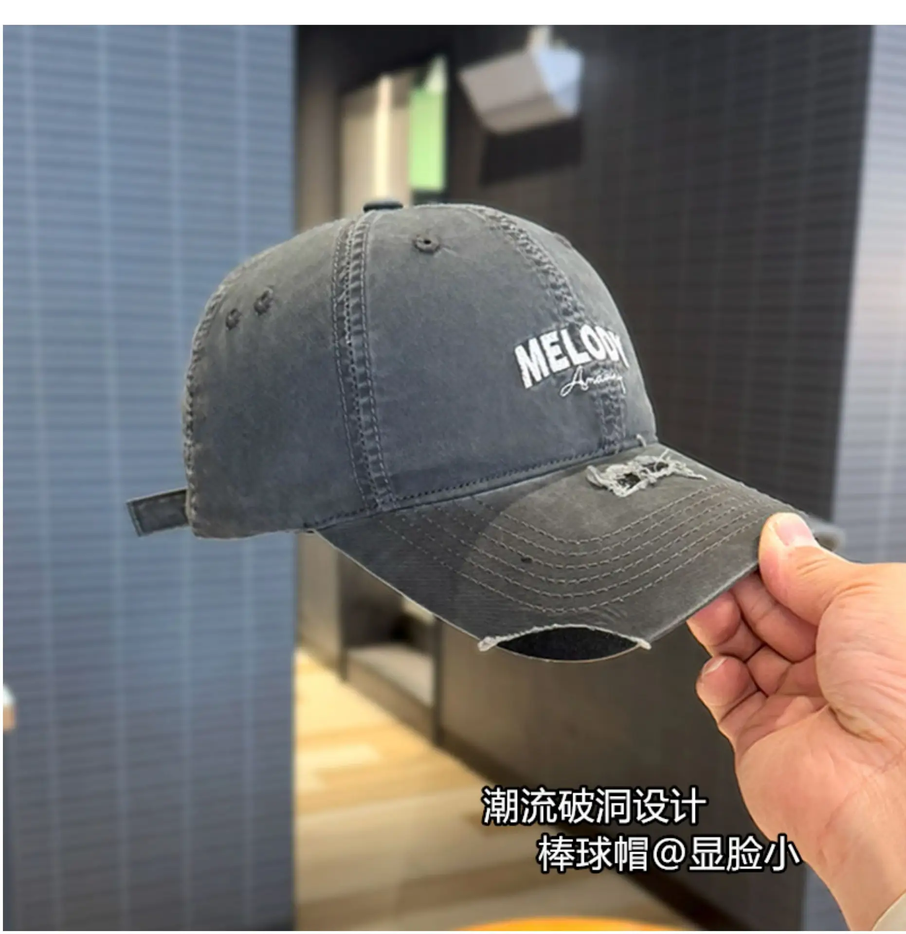Korean Style Embroidered Baseball Cap for Women Men — feature 13