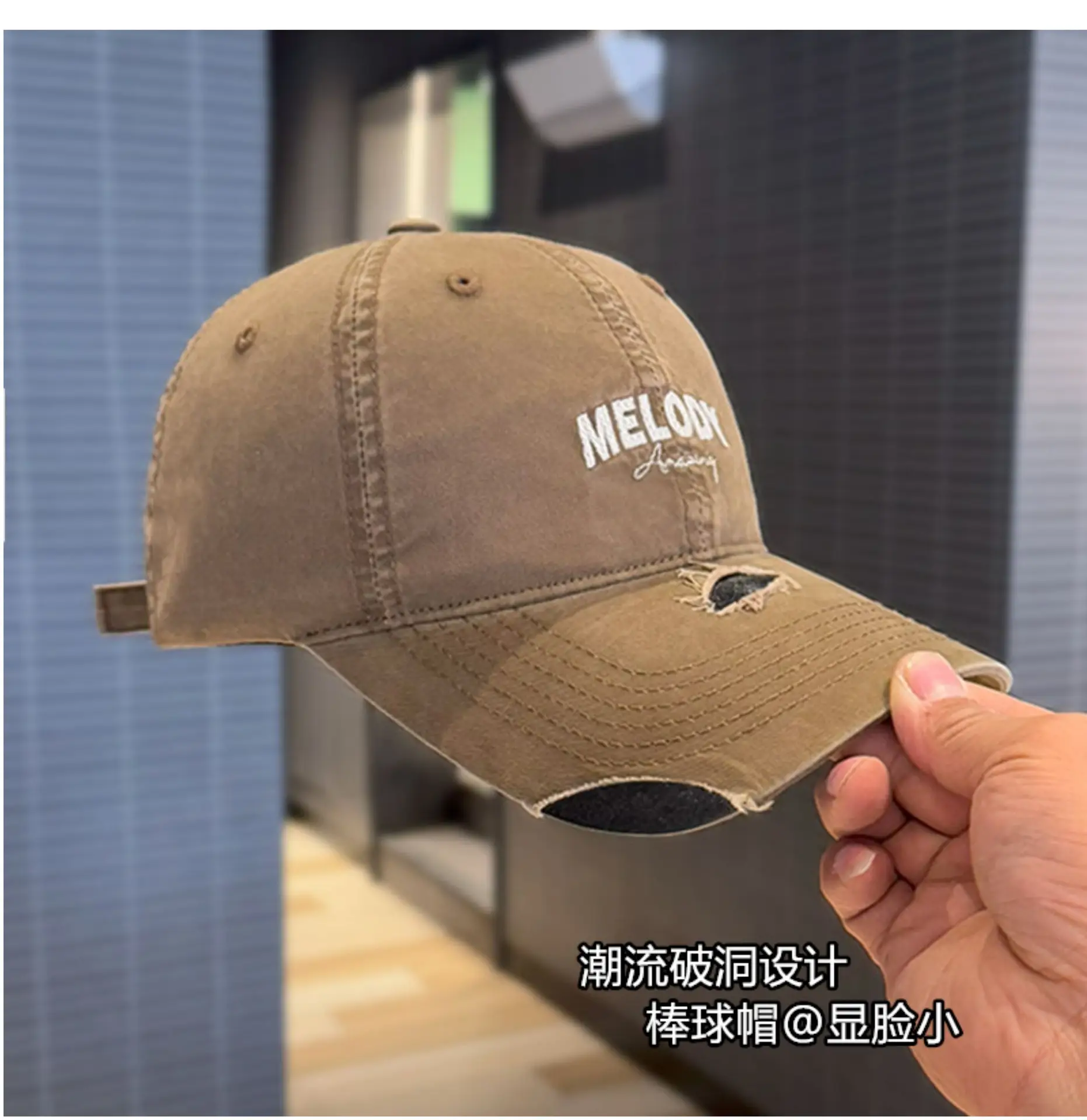 Korean Style Embroidered Baseball Cap for Women Men — feature 14