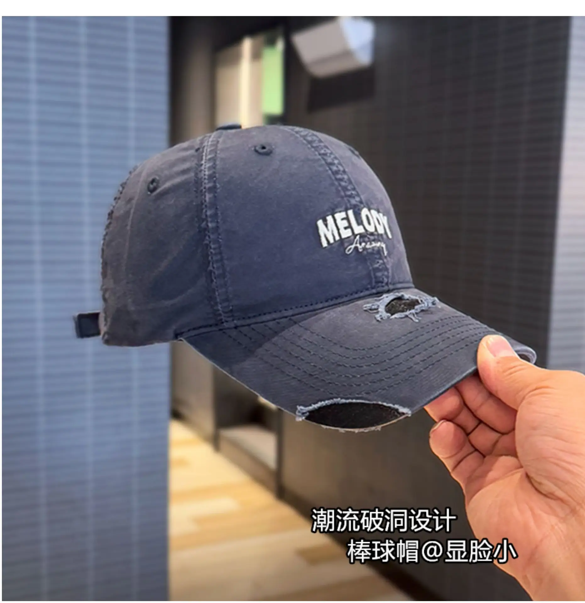 Korean Style Embroidered Baseball Cap for Women Men — feature 8