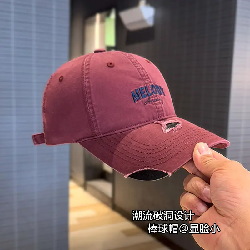 Korean Style Embroidered Baseball Cap for Women Men - Image 7