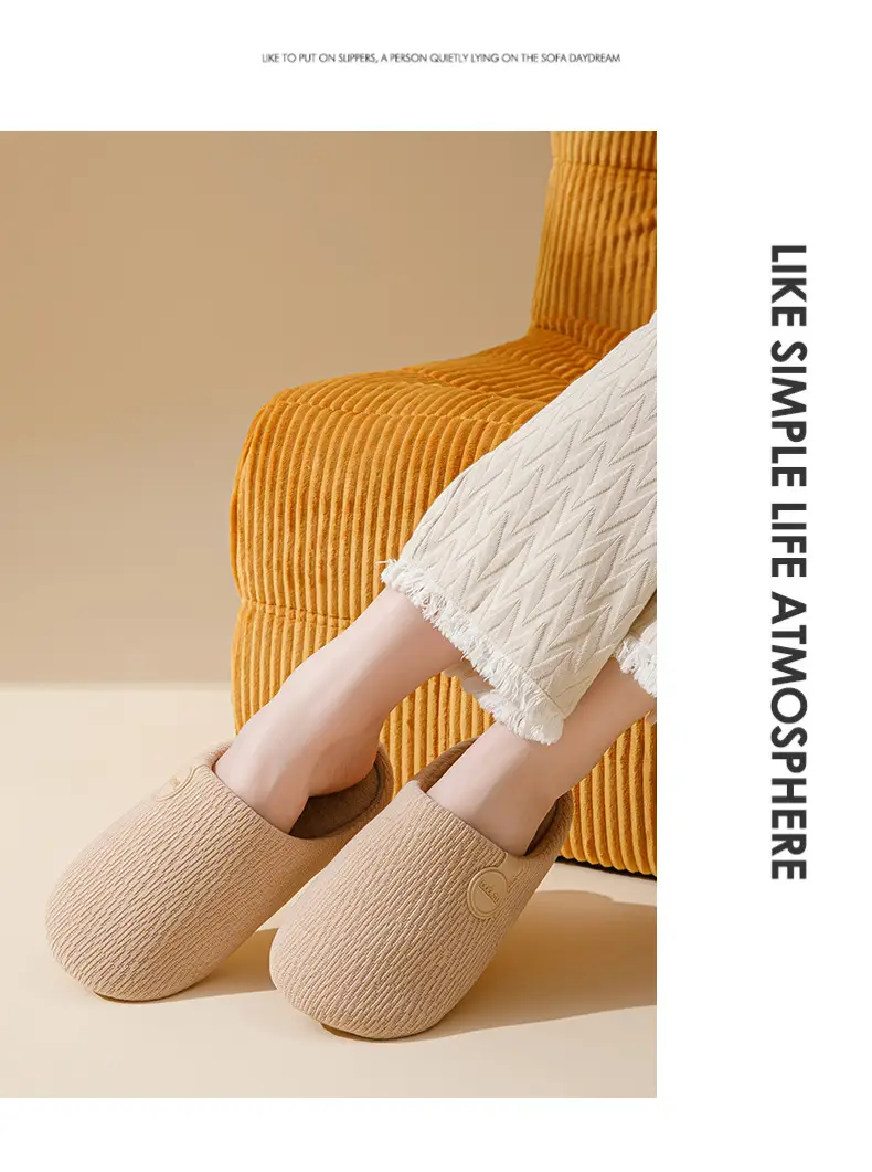 Japanese Cotton Slippers Women Warm Non-Slip Anti-Odor — feature 16