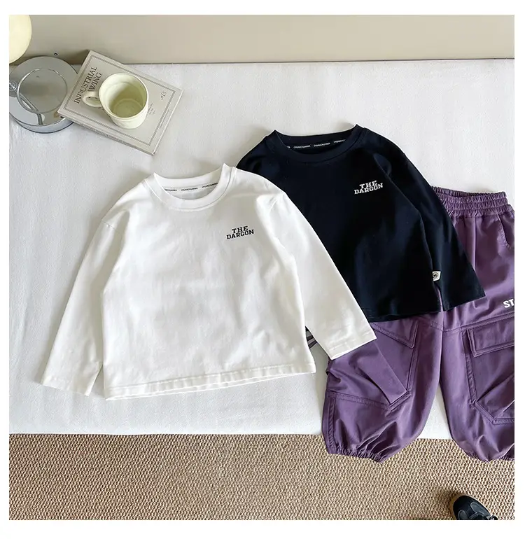Kids Dinosaur Print T-Shirt & Pants Set for Boys — feature 10